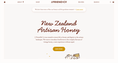 Desktop Screenshot of nzartisanhoney.co.nz